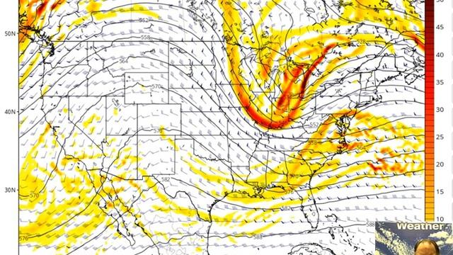 Monday 02 Mar 2020 "Southern US rain/severe weather..late week clipper and storm off the east coast смотреть онлайн