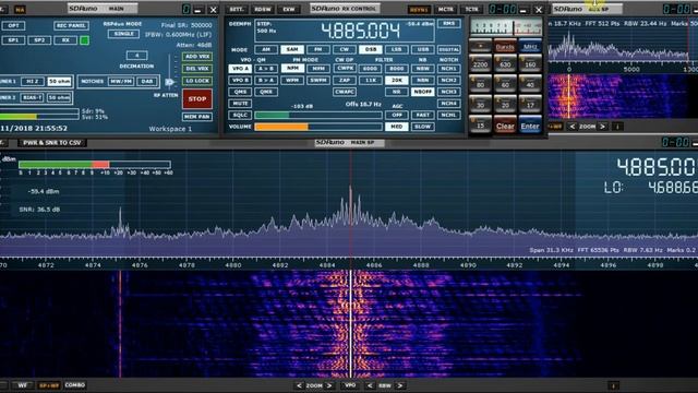 A huge signal from Rádio Clube do Pará 4885 kHz in Rio Capim, on the RSP DUO and MegaLoop FX смотреть онлайн