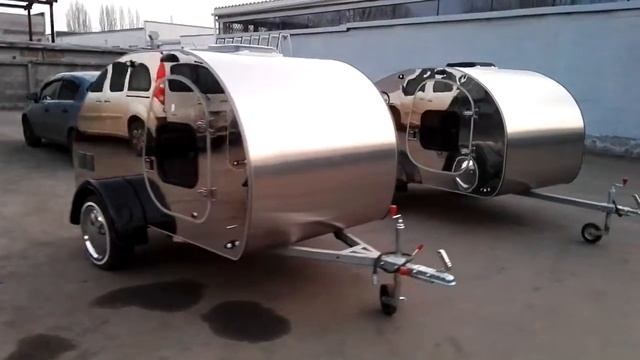 Производство домов на колесах в Украине. Manufacture of caravans in Ukraine. Lifestylecamper. смотреть онлайн