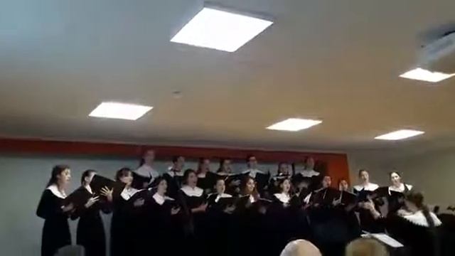 Выступление женского хора регентско-певческого отделения ДДС смотреть онлайн