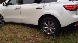 Acura MDX 3.5 SH-AWD (2014): Диагональное вывешивание