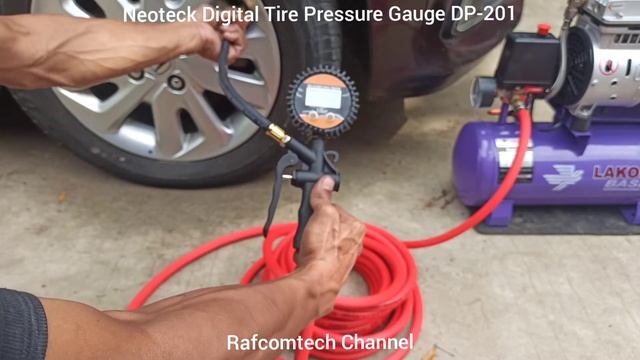 Digital Tire Pressure Gauge DP-201 смотреть онлайн