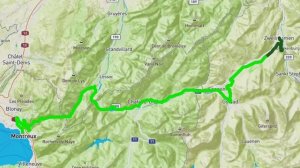 Версия 2 - поезд Golden Pass - Монтре - Интерлакен, часть 1 (BLS - Интерлакен, Швейцария), 4К 60 fps