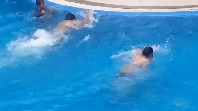 Dubai Swimming Pool | Swim With My Son | Pool Day