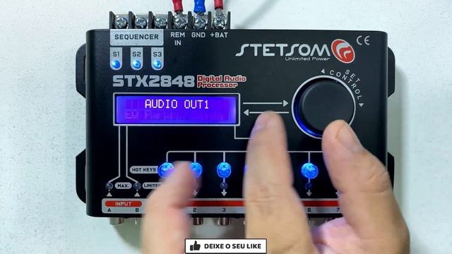 Como regular processador de Áudio stx2448 stetsom taramps expert - Explicando todas as funções смотреть онлайн
