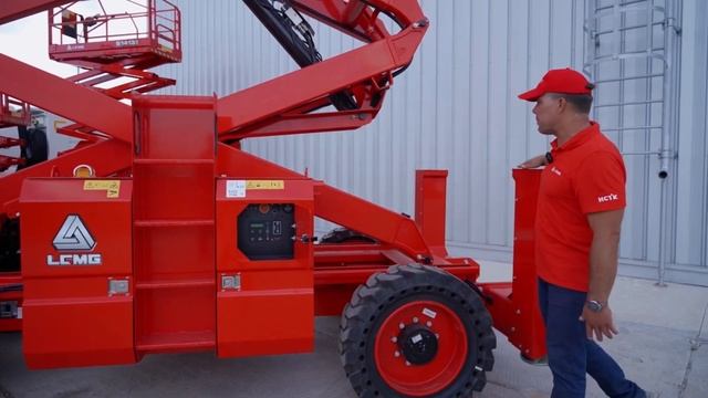 Полный обзор дизельного ножничного подъемника LGMG SR1623D
