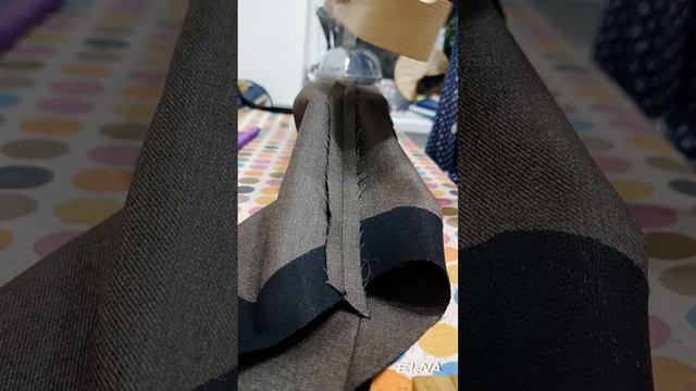 Жакет. Упаковка рукавов. (Костюм тройка 