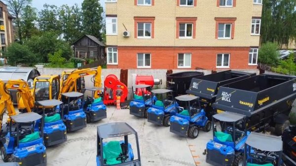 Мини экскаваторы Yuchai в наличии на складах дистрибьютора в России.