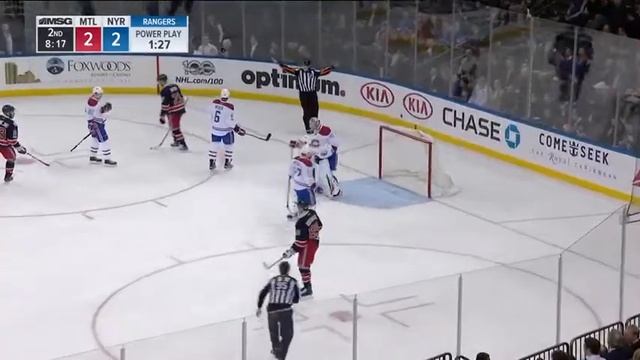 Рейнджерс – Монреаль (22.02.17) А.Емелин и А.Марков- записали по голевой передаче... смотреть онлайн