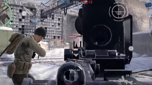 World War Heros | fps Multiplayer | android Gameplay 2 | 21 kills | #youtubegaming #WWII #fps смотреть онлайн