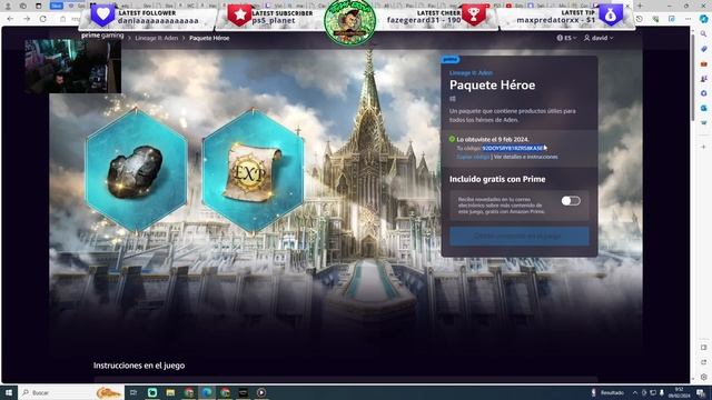 ✅ LINEAGE 2 ADEN 🎁 CODE FREE CODIGO GRATIS amazon prime ‼ смотреть онлайн