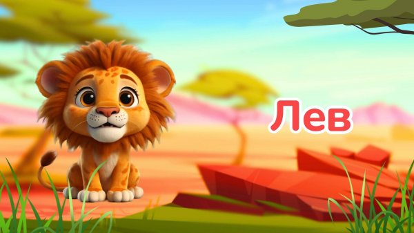 Животные Африки | Учим животных| BittyBeam Для Детей