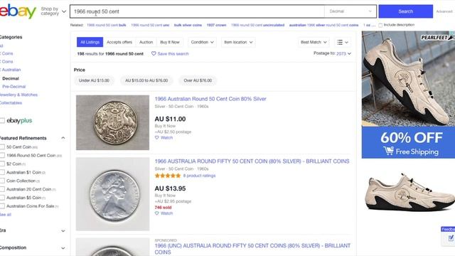 The 1966 Round 50c Coin + What it is worth смотреть онлайн