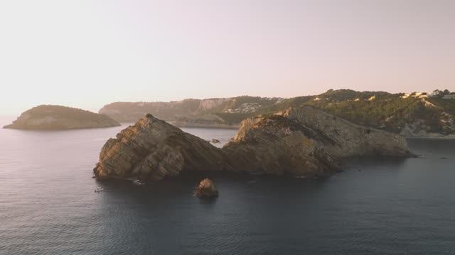 XÀBIA, SPAIN - 4K Mediterranean Coast - Cinematic Drone Footage смотреть онлайн