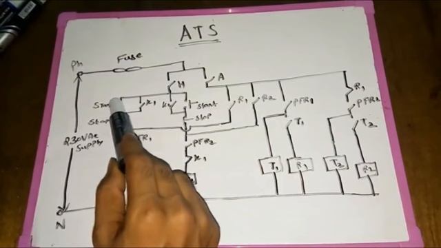 Automatic generator changeover switch/ auto transfer switch ATS tamil смотреть онлайн
