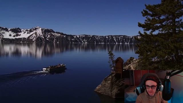 British Guy Reacts to EPIC Crater Lake in America! So Beautiful! смотреть онлайн