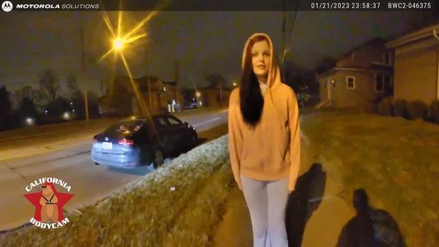 Bodycam DUI Arrest - 18-Year-Old Impaired Stripper Arrested For DUI