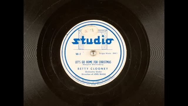 Let's Go Home for Christmas ~ Betty Clooney (1953) смотреть онлайн