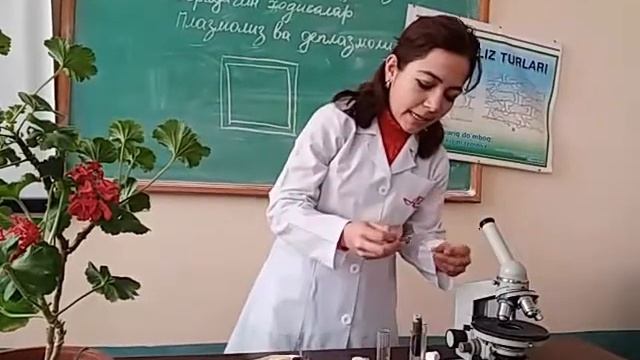 Mavzu: Plazmoliz Va Deplazmoliz Jarayoni.