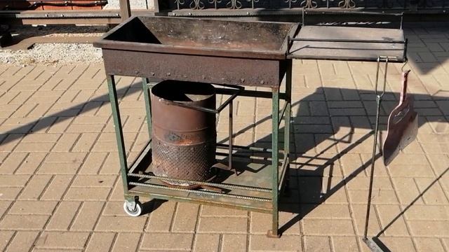 Обзор моего бездырочного мангала. Версия 2024 года #food #гриль #мангал #bbq#grill #meat смотреть онлайн