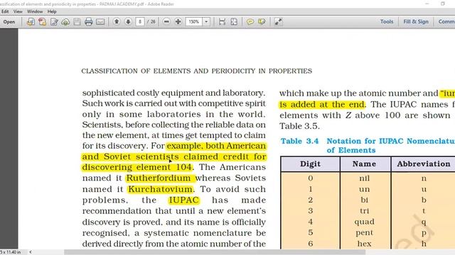Classification of Elements and Periodicity in Properties Part - 1 смотреть онлайн