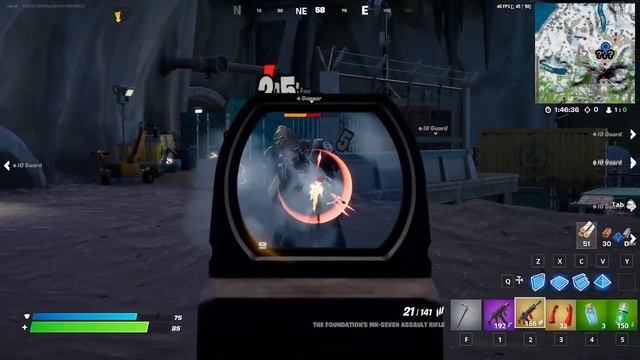 Fortnite IO Gunner Boss VS Foundation Mythic MK 7 смотреть онлайн
