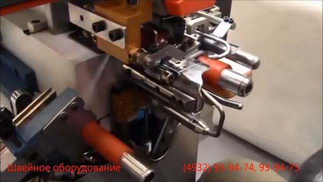 Автоматическая швейная машина AMF Reece TH 5500 для подгибки низа джинсов смотреть онлайн