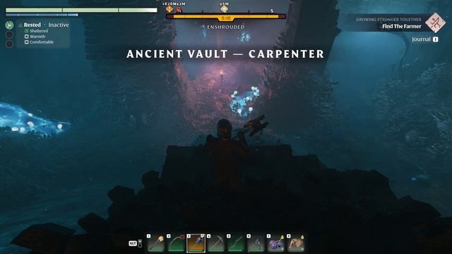 Enshrouded 4K Journey For The Carpenter!