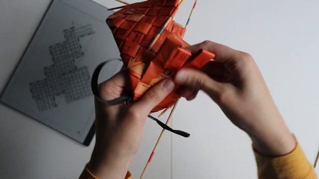 DIY Small basket from coffee bags смотреть онлайн