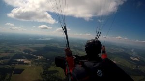 Полет на параплане АСА Спирит5,Тверь(Голениха) 23 июля2023