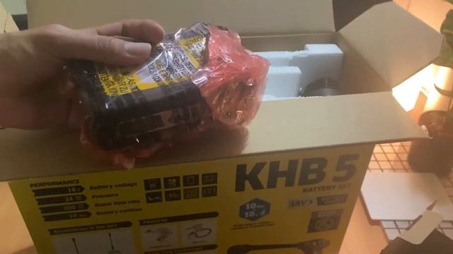 HANDHELD CLEANER KHB 5 الة غسيل بالضغط صغيرة الحجم من كارتشر смотреть онлайн