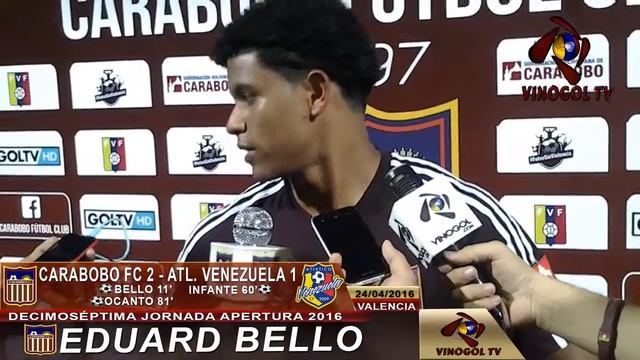 Carabobo 2 - Atlético Venezuela 1. 17ma jornada Apertura 2016 смотреть онлайн