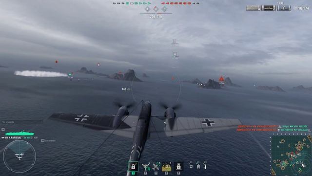 World of Warships // Random pvp battle / Случайный ПВП бой / ACC VIII A. Parceval смотреть онлайн