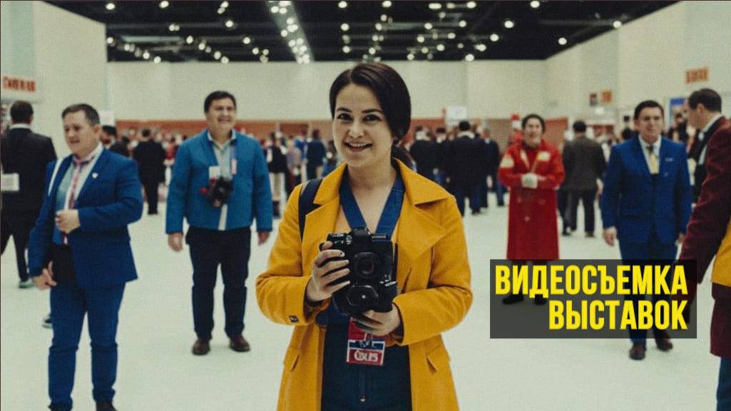 Пример видеосъемки выставки | Видеосъемка выставок и мероприятий в Москве - Заказать видеоролик смотреть онлайн
