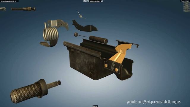 M3 Grease Gun: full disassembly & assembly смотреть онлайн