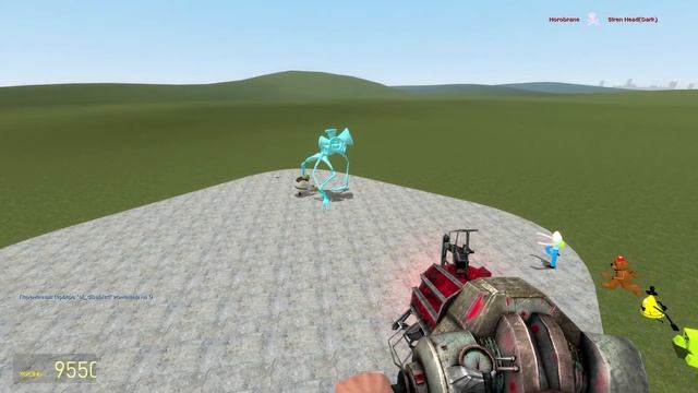 NEW SIREN HEADS VS SANIC CLONES In Garry's Mod! смотреть онлайн