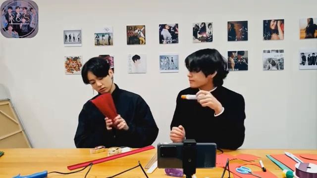 Taehyung And Jungkook Broadcast From 05.05.2020