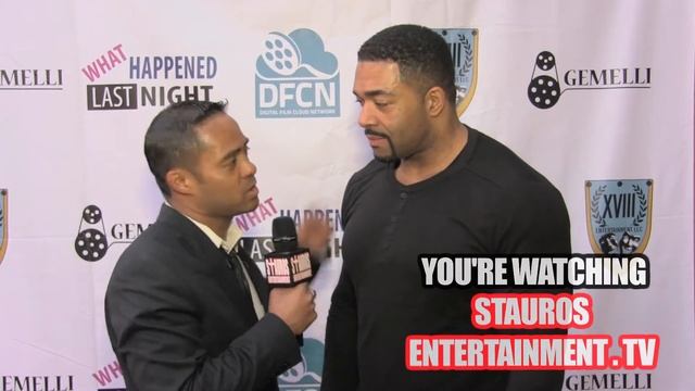DAVID OTUNGA w/ TYRONE TANN - "What Happened Last Night" - L.A. Screening смотреть онлайн