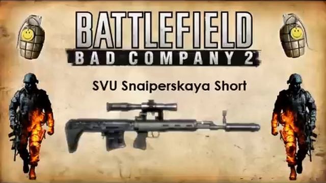 Battlefield Bad Company 2 - Sniper Rifle Sounds смотреть онлайн