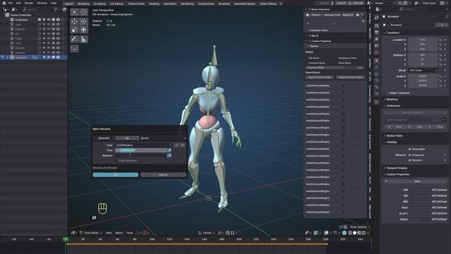 Blender - Batch Rename and Regular Expression (регулярные выражения). Функция, о которой все молчат. смотреть онлайн
