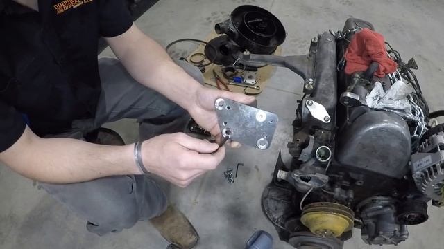 OM617 Conversion Series: 3VZ-E A/C Compressor Adapter Bracket Installation смотреть онлайн