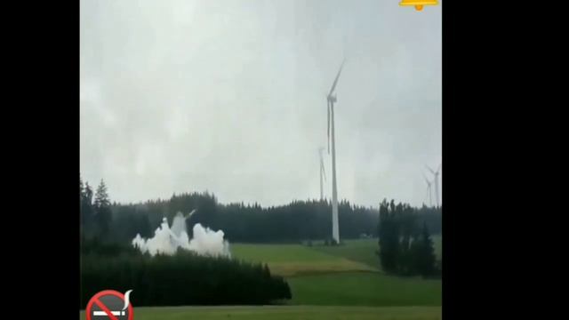 сгоревший Ветро электростанции ! смотреть онлайн