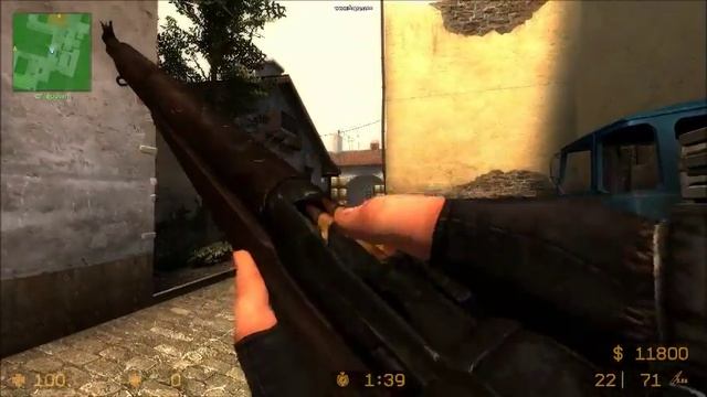 Counter Strike Source COD World At War M1Garand смотреть онлайн