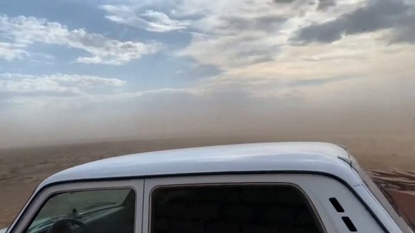 🌪Пыльная буря на точке Калмыкия💨