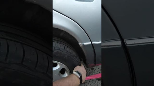 Как крепить авто стяжным ремнем с косточкой! Аренда лафетов и услуги эвакуатора Одесса смотреть онлайн