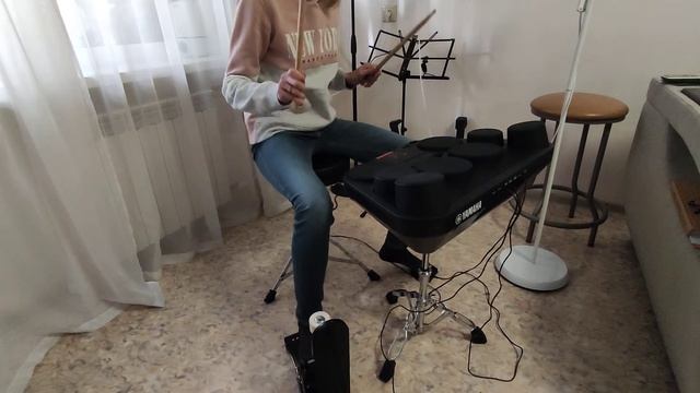 Обзор Yamaha DD75 и модернизированная педаль-лягушка смотреть онлайн