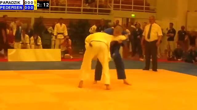 Judo Nordic Championships 2014: M21-73: PARADZIK - PEDERSEN смотреть онлайн