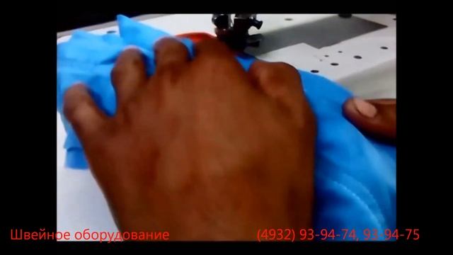 Швейная машина двухниточного цепного стежка Siruba F007K U712 264 FSP с нижней подачей тесьмы смотреть онлайн