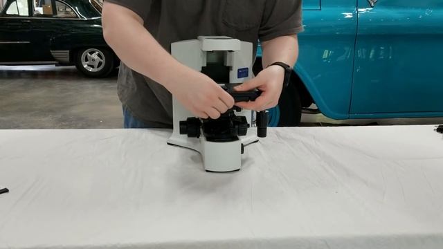 Olympus BX41 Microscope Assembly with Munday Microscope Company смотреть онлайн