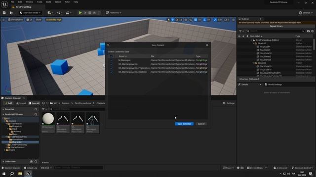 01. Preparing Project. UE5 REALISTIC 1ST PERSON SHOOTER Course by Arcyys смотреть онлайн